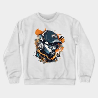 hip hop artwork Crewneck Sweatshirt